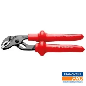 Alicate dieléctrico pico de loro 10" doble capa 1000v. TRAMONTINA PRO