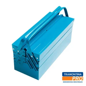 Caja metálica porta herramientas 20". TRAMONTINA