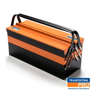 Caja metálica porta herramientas 20”. TRAMONTINA PRO