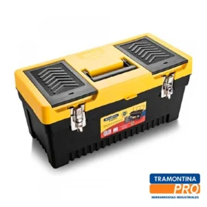 Caja plástica porta herramientas de 20”. TRAMONTINA