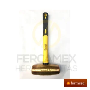 Comba antichispa de cobre berilio con mango de fibra de vidrio FARMESA