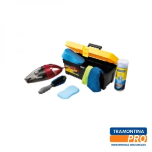 Kit de 8pzas de limpieza para auto TRAMONTINA